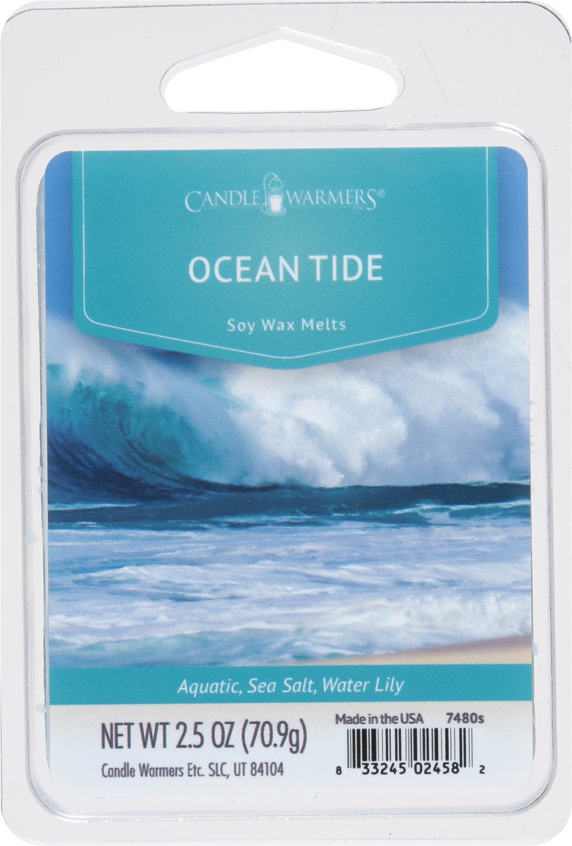 slide 6 of 9, Candle Warmers Candle Warmer Ocean Tide Melt, 12 ct