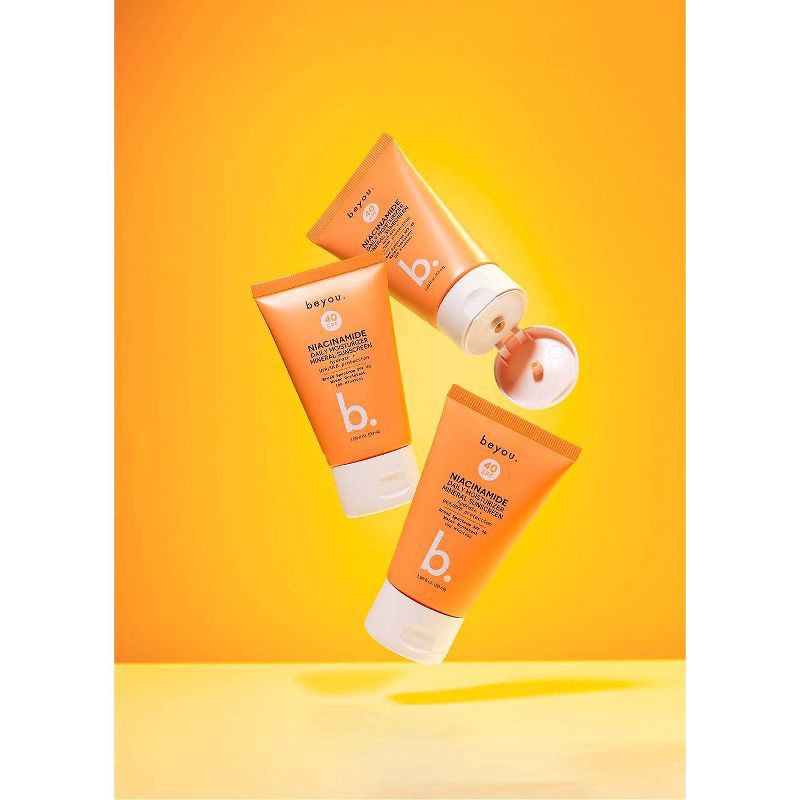 slide 2 of 8, Beyou. Hydrating Niacinamide Daily Moisturizer Mineral Face Sunscreen - SPF 40 - 1.69 fl oz, 1.69 fl oz
