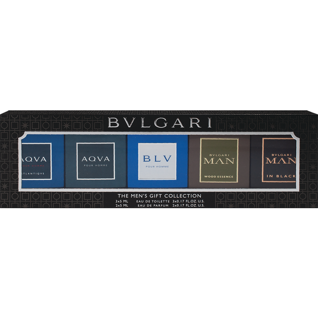 slide 1 of 1, Mini Bvlgari Men (4X 5Ml) Gift Set, 1 ct