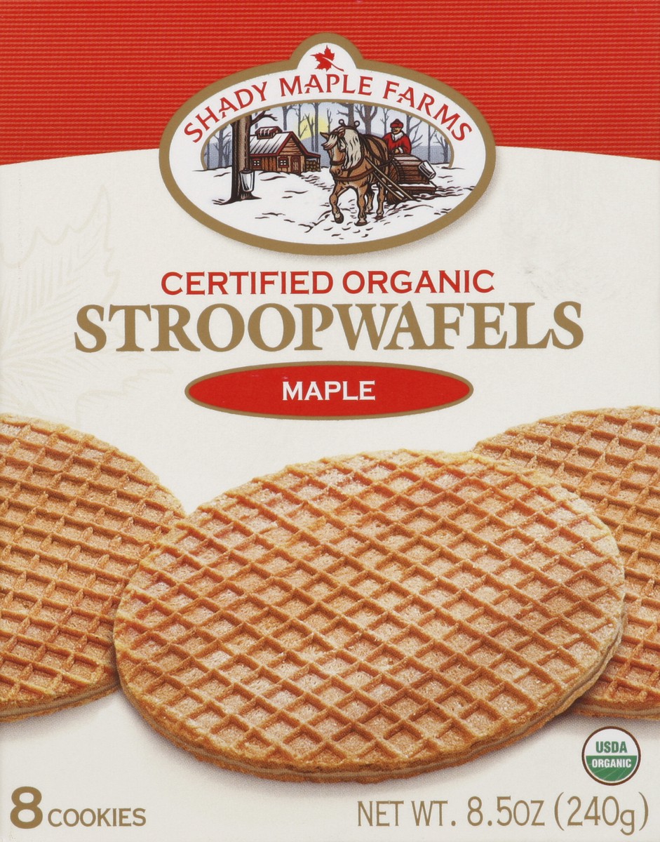 slide 3 of 4, Shady Maple Farms Cookies, Stroopwafels, Maple, 8 ct