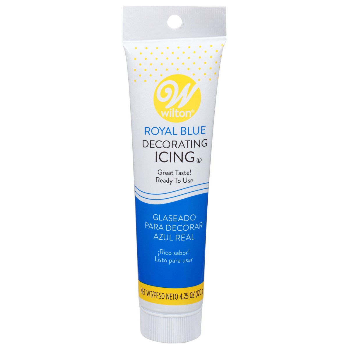 slide 1 of 9, Wilton Royal Blue Readytouse Icing Tube, 4.25 oz