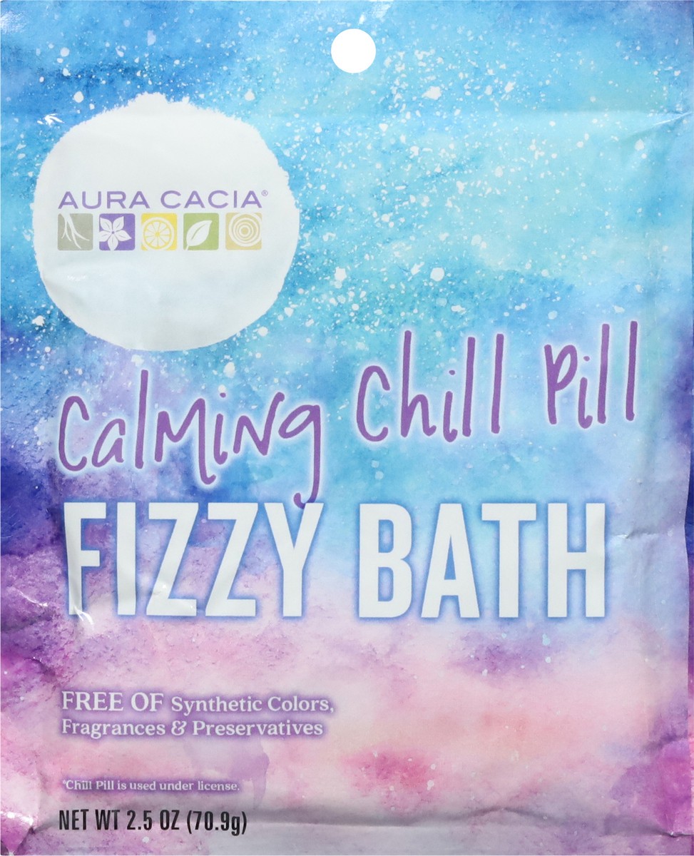 slide 3 of 12, Aura Cacia Calming Chill Pill Fizzy Bath 2.5 oz, 2.5 oz