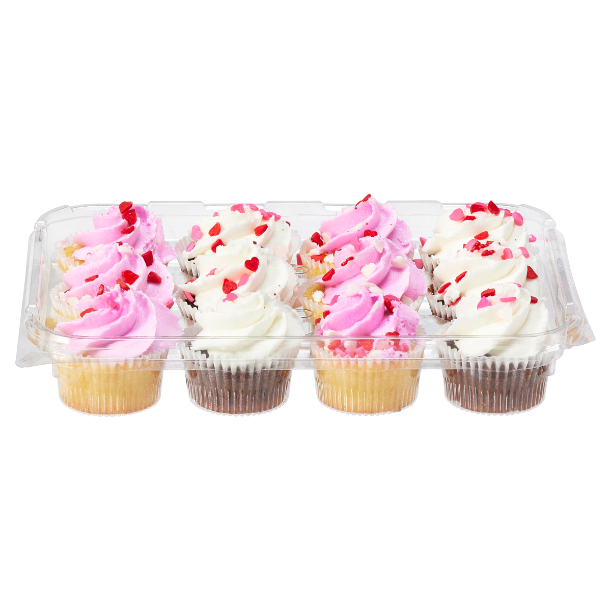 slide 5 of 13, TWO BITE Valentine Cupcakes, 10 oz