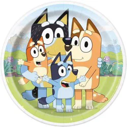 Bluey 8 ct Bluey Paper Plates Navy