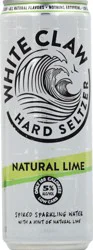 White Claw Hard Seltzer, Natural Lime