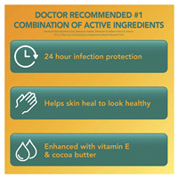 slide 11 of 25, Meijer First Aid Triple Antibiotic Ointment, Treats Minor Cuts, Scrapes and Burns, 0.5 oz