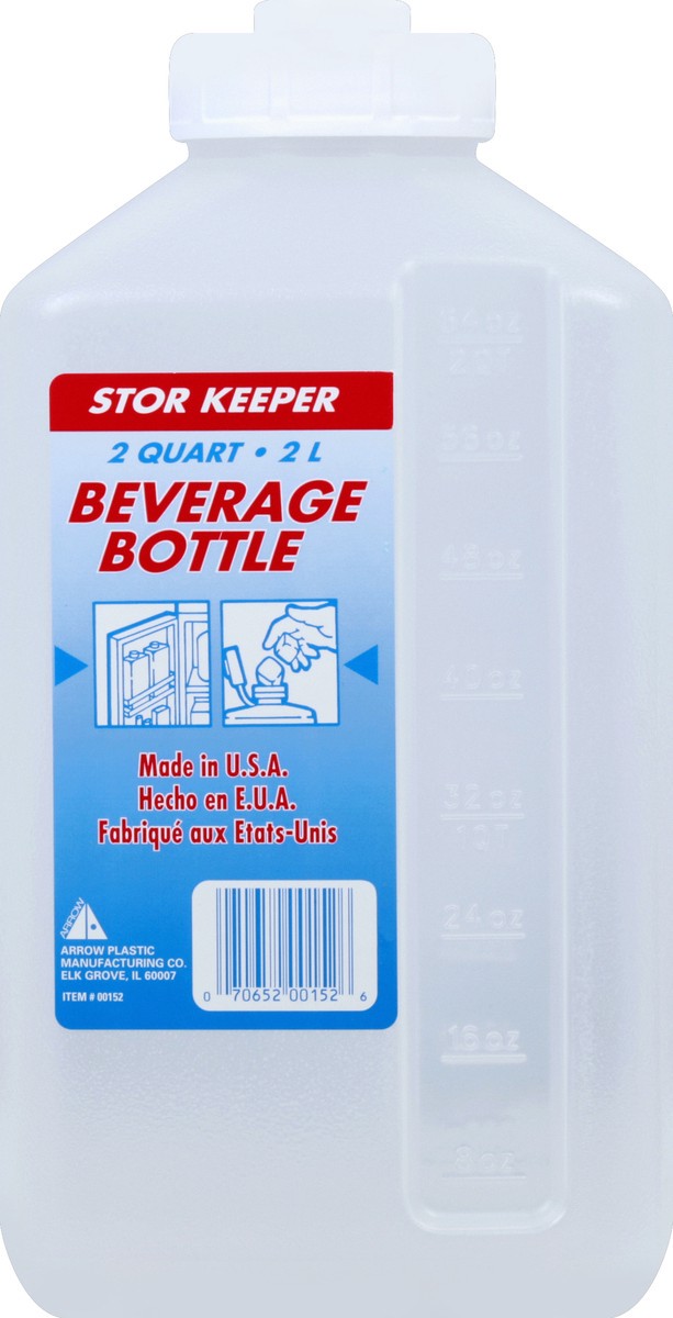 slide 1 of 5, Stor-Keeper Beverage Bottle 2 qt, 2 qt