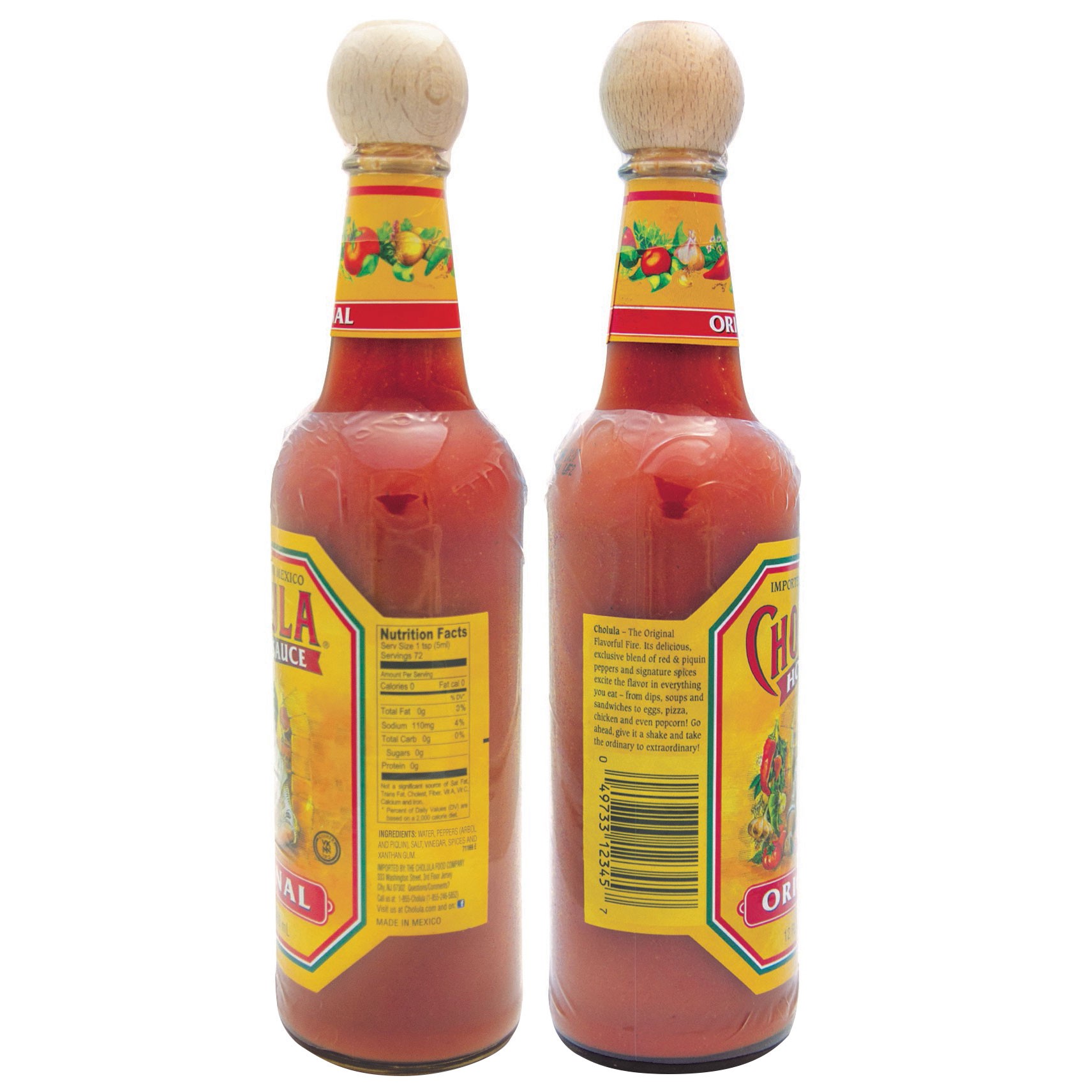 slide 2 of 2, Cholula, Hot Sauce Original, 12 fl oz, 2 Count, 