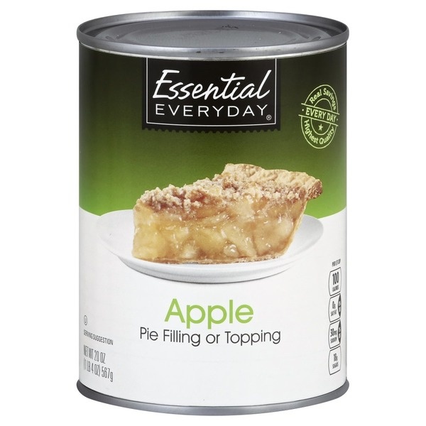 slide 1 of 1, Essential Everyday Apple Pie Filling, 21 oz