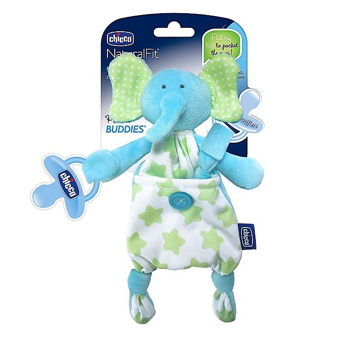 slide 4 of 4, Chicco Pocket Buddies - Teal Elephant, 1 ct