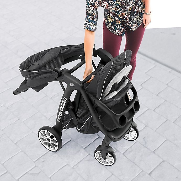 slide 2 of 5, Chicco BravoFor2 Double Stroller - Genesis, 1 ct