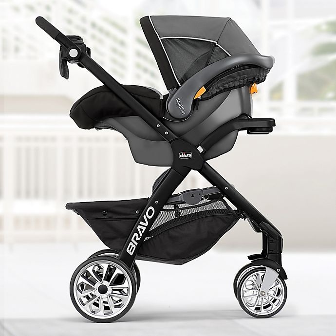 slide 2 of 5, Chicco Bravo LE Stroller - Terazza Black/Grey, 1 ct