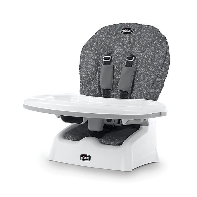 slide 1 of 2, Chicco Snack Booster Seat - Grey Star, 1 ct