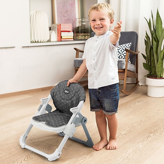 slide 2 of 5, Chicco Take-A-Seat 3-in-1 Travel Seat - Grey Star, 1 ct