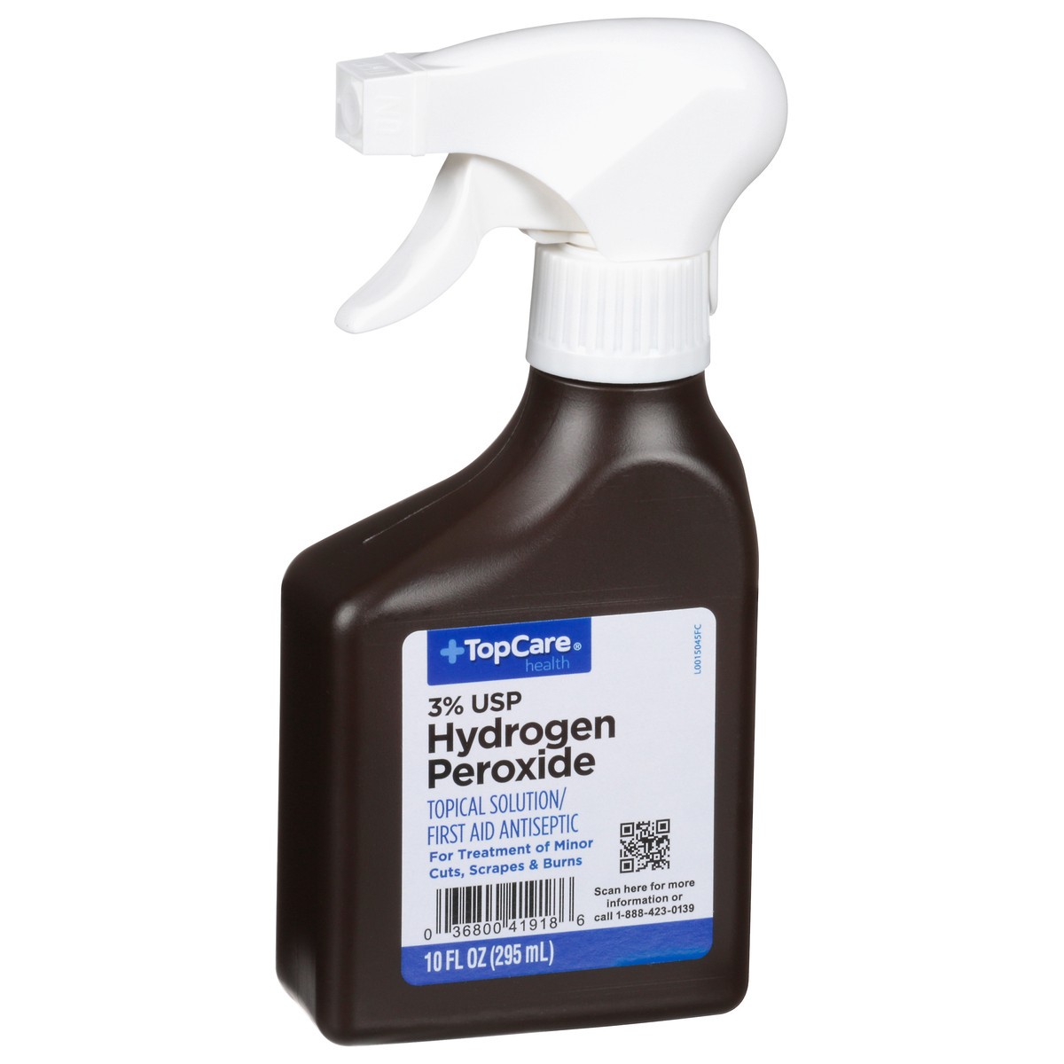 slide 2 of 16, TopCare Health 3% USP Hydrogen Peroxide 10 fl oz, 10 fl oz