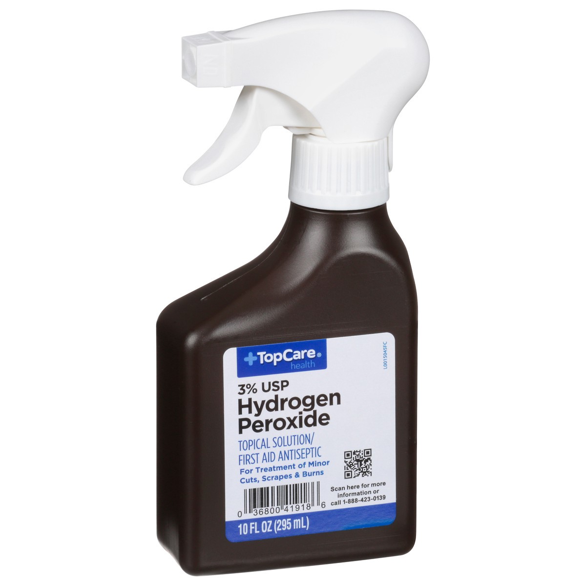 slide 16 of 16, TopCare Health 3% USP Hydrogen Peroxide 10 fl oz, 10 fl oz