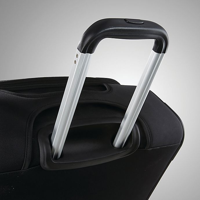 slide 4 of 8, American Tourister Blast XLT Softside Upright Checked Luggage - Black, 28 in