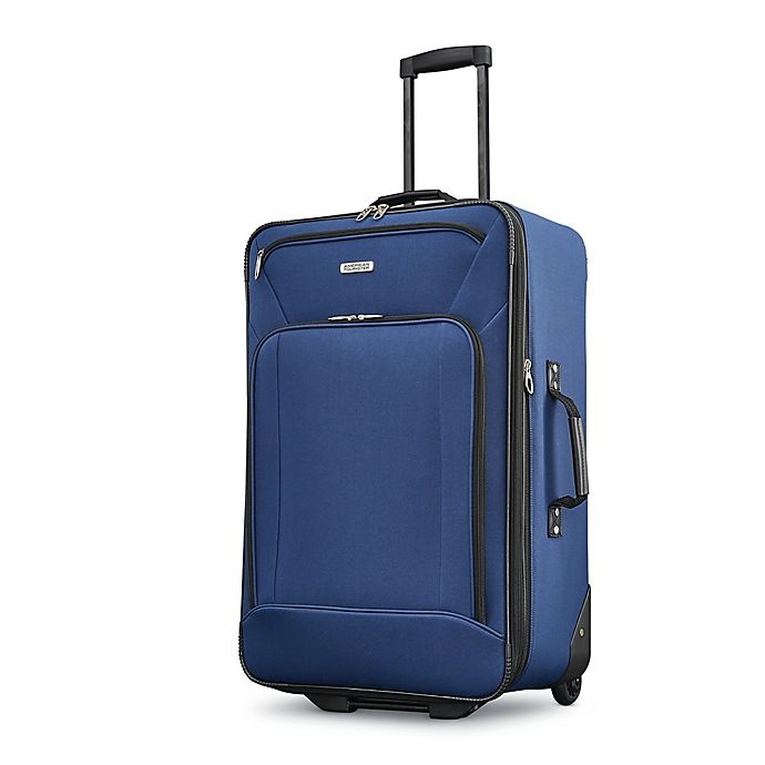 slide 3 of 7, American Tourister Fieldbrook XLT Luggage Set - Navy, 3 ct