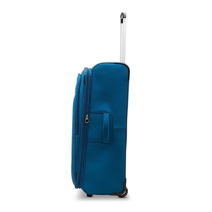 slide 5 of 8, American Tourister Blast XLT Softside Upright Checked Luggage - Aqua Blue, 28 in