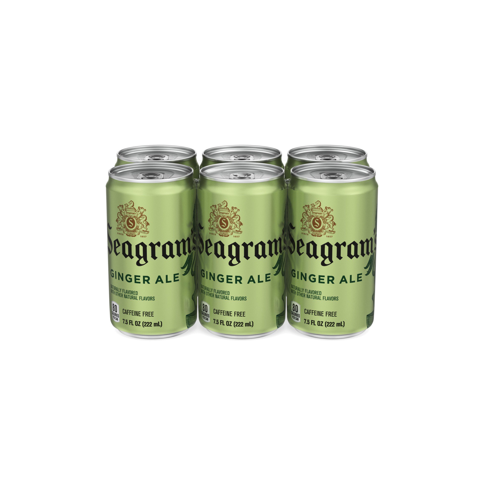 slide 14 of 16, Seagram's Ginger Ale Mini Cans, 6 ct; 7.5 fl oz
