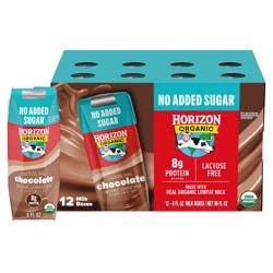 Horizon Organic Lactose Free Lowfat Chocolate Milk - 12 pk