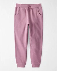 Littleplanet Kid Organic Cotton Joggers Purple Plum 6