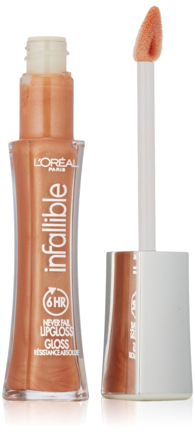 slide 1 of 1, L'Oréal Loreal Infallible Lip Gloss Suede - Each, 1 ct
