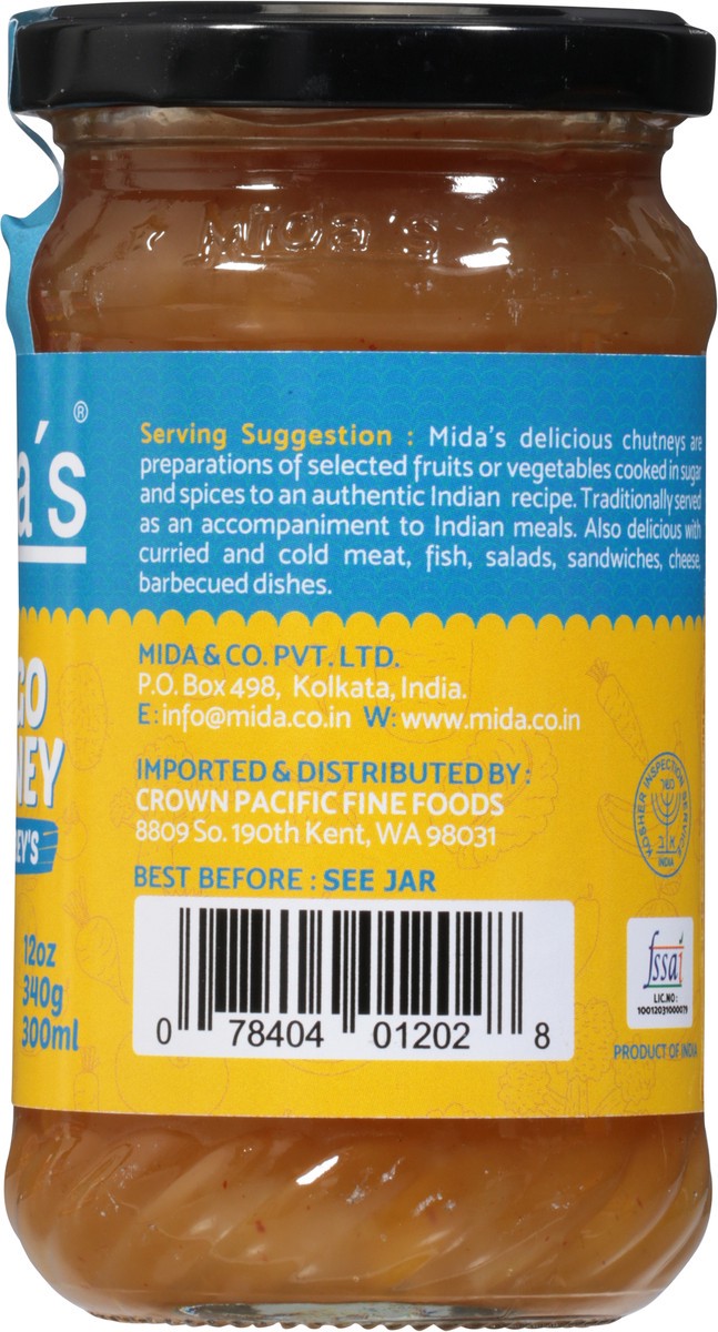 slide 5 of 9, Mida's Major Grey's Mango Chutney, 12 oz