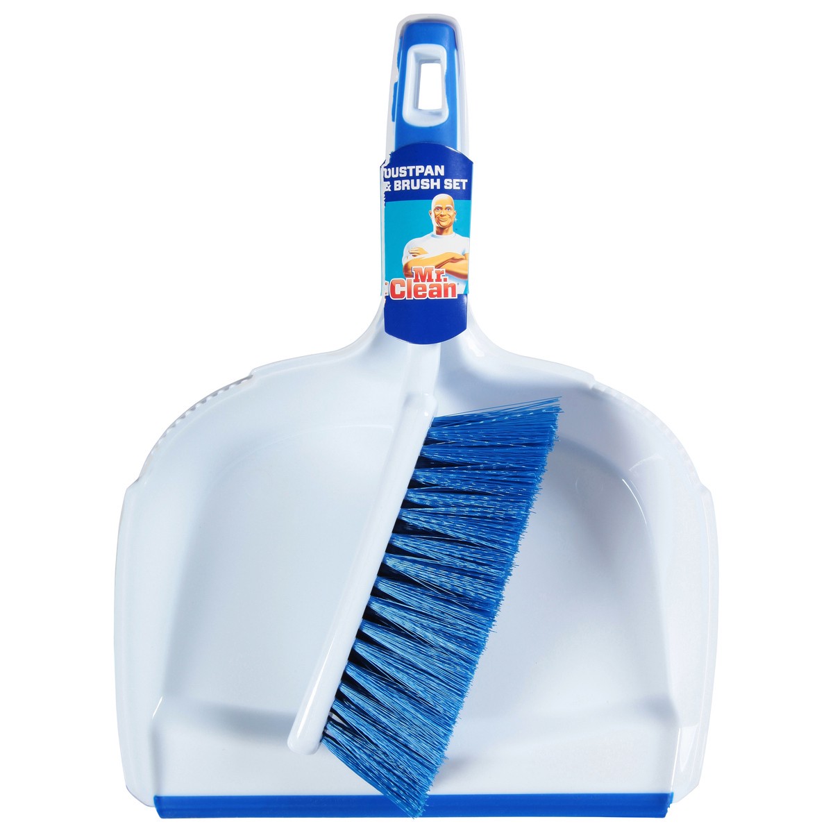 slide 1 of 9, Mr. Clean Dustpan & Brush Set 1 ea, 1 ct