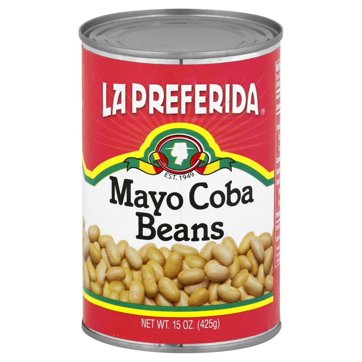 slide 2 of 3, La Preferida Mayo Coba Beans - 15 oz, 15 oz