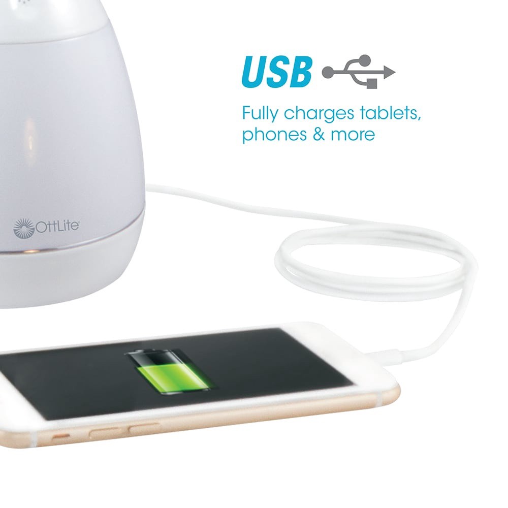 slide 2 of 4, Ottlite Mood Led Color Changing Base Desk Lamp, 1 ct