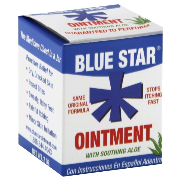 slide 1 of 1, Blue Star Clothing Co. Antiitch Ointment Medicated, 5 oz