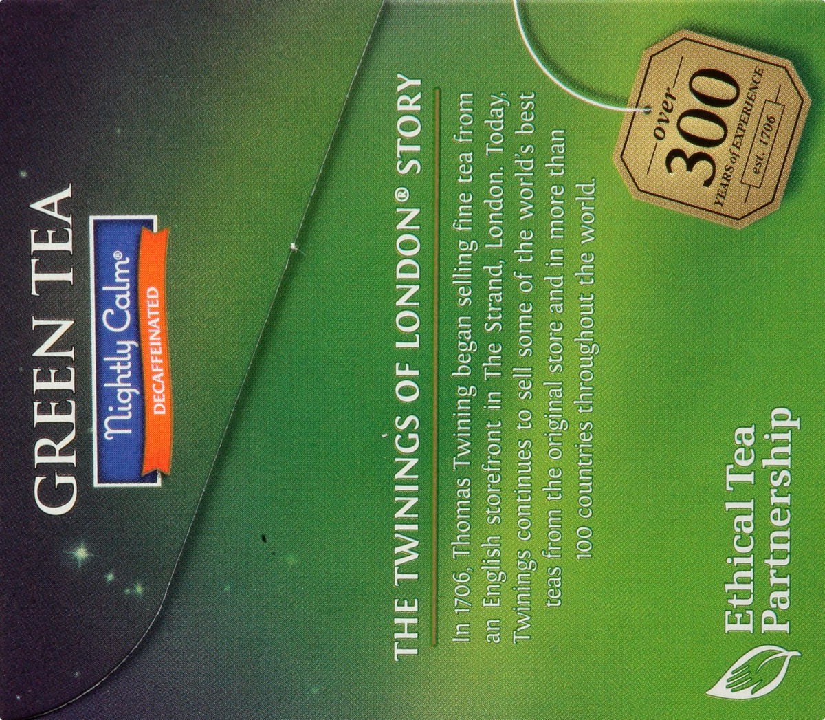 slide 9 of 9, Twinings Nightly Calm Decaffeinated Green Tea Bags-Twinings, 20 ct