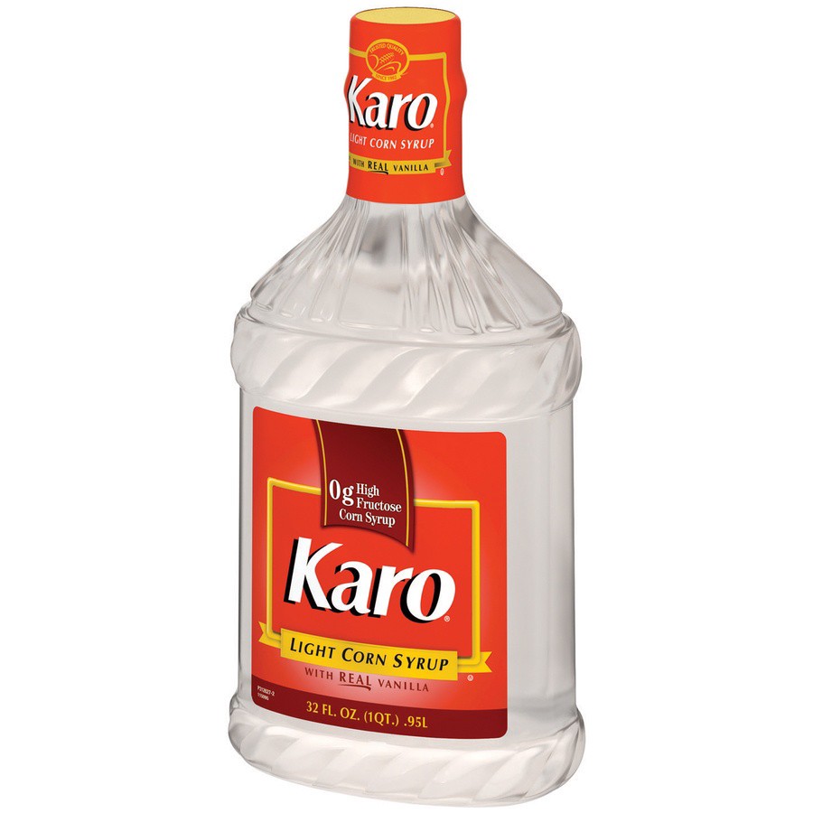 slide 2 of 3, Karo Light Corn Syrup with Real Vanilla 32 fl. oz. Squeeze Bottle, 32 fl oz