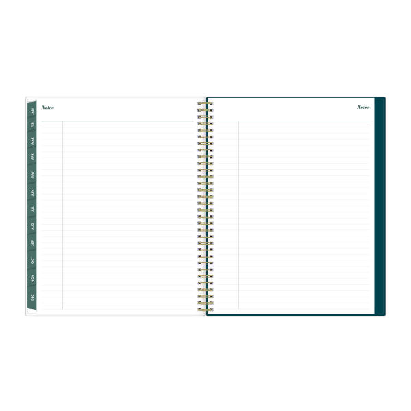 slide 6 of 6, Blue Sky Brit + Co Cyo Weekly/Monthly Planner, 8-1/2'' X 11'', Brushed Dots Blue, January To December 2022, 136009, 1 ct