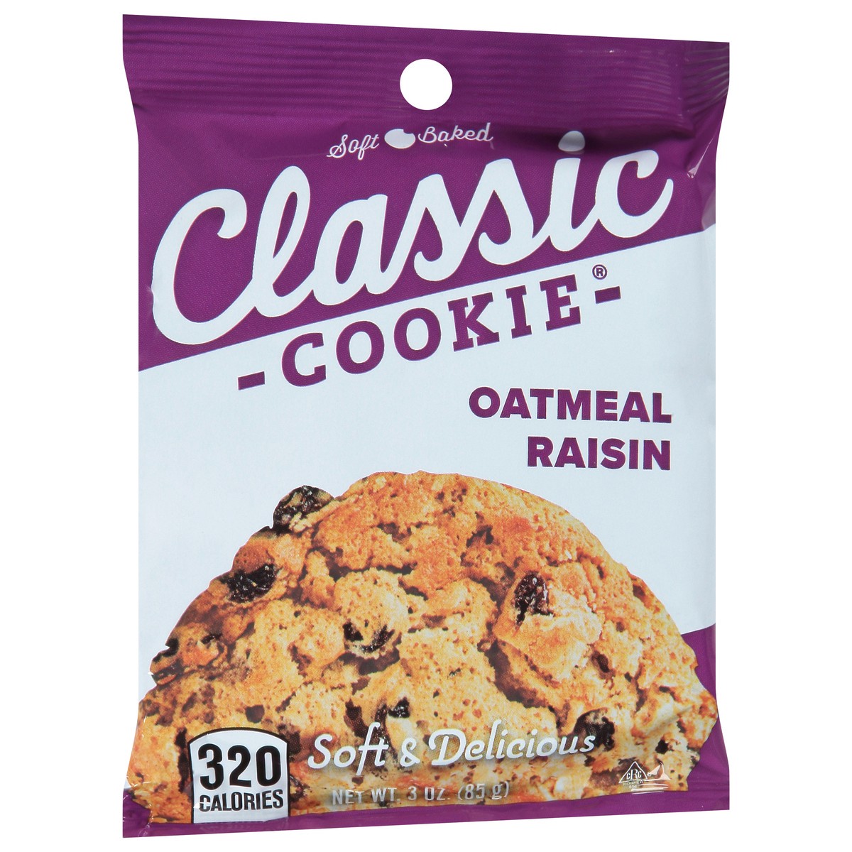 slide 9 of 9, Classic Soft Baked Oat Meal Raisin Cookie 3 oz, 1 ct