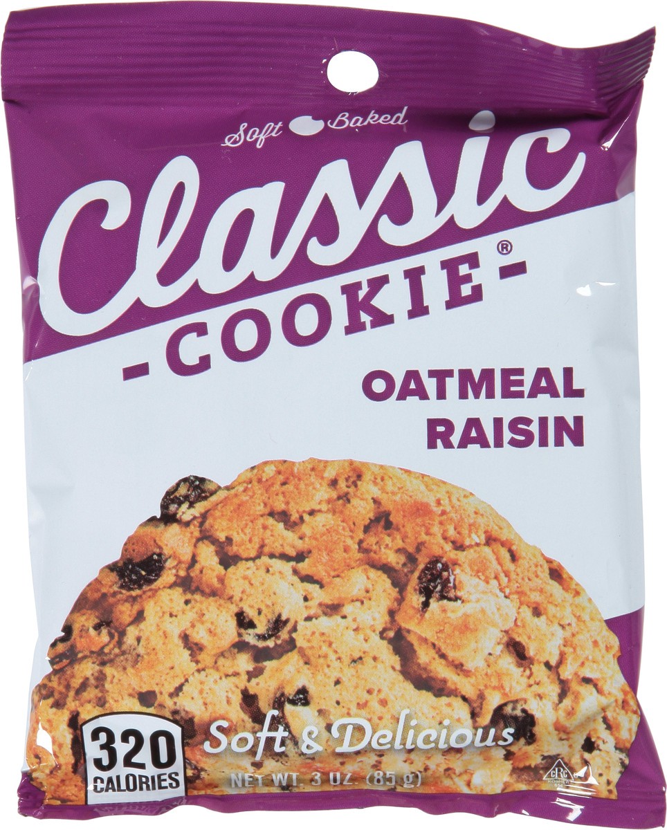 slide 6 of 9, Classic Soft Baked Oat Meal Raisin Cookie 3 oz, 1 ct