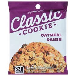Classic Soft Baked Oat Meal Raisin Cookie 3 oz