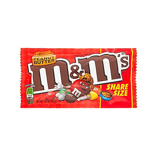 slide 1 of 1, M&M's M&M Peanut Butter Share Size, 2.83 oz