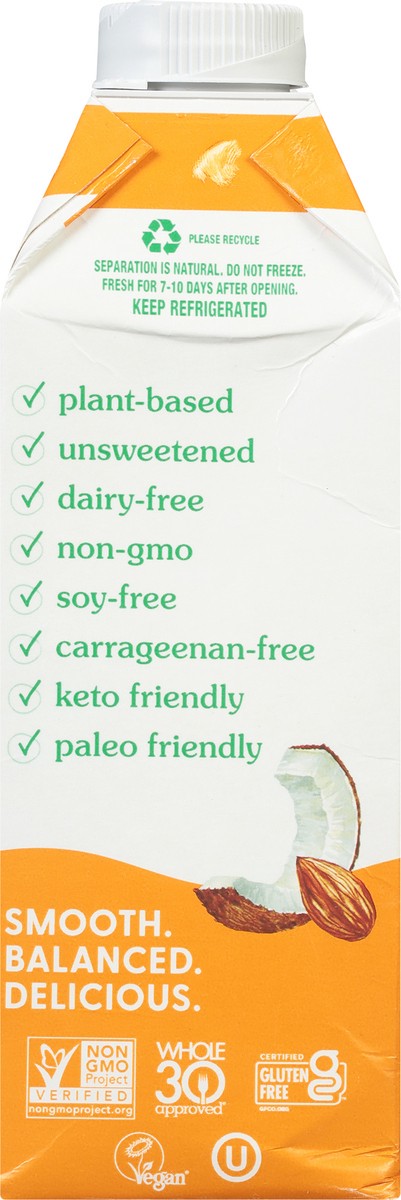 slide 9 of 9, nutpods Almond + Coconut Hazelnut Creamer 25.4 fl oz, 25.4 fl oz