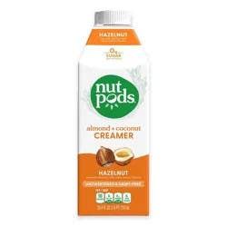 nutpods Almond + Coconut Hazelnut Creamer 25.4 fl oz