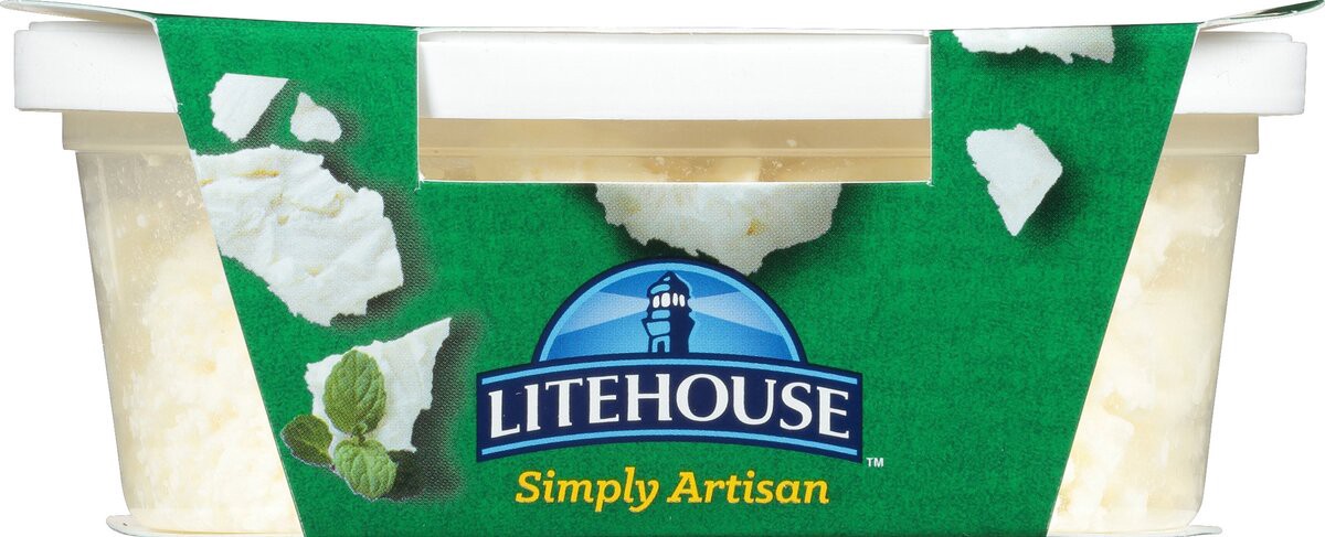 slide 6 of 6, Litehouse Feta Cheese Crumbles, 4 oz