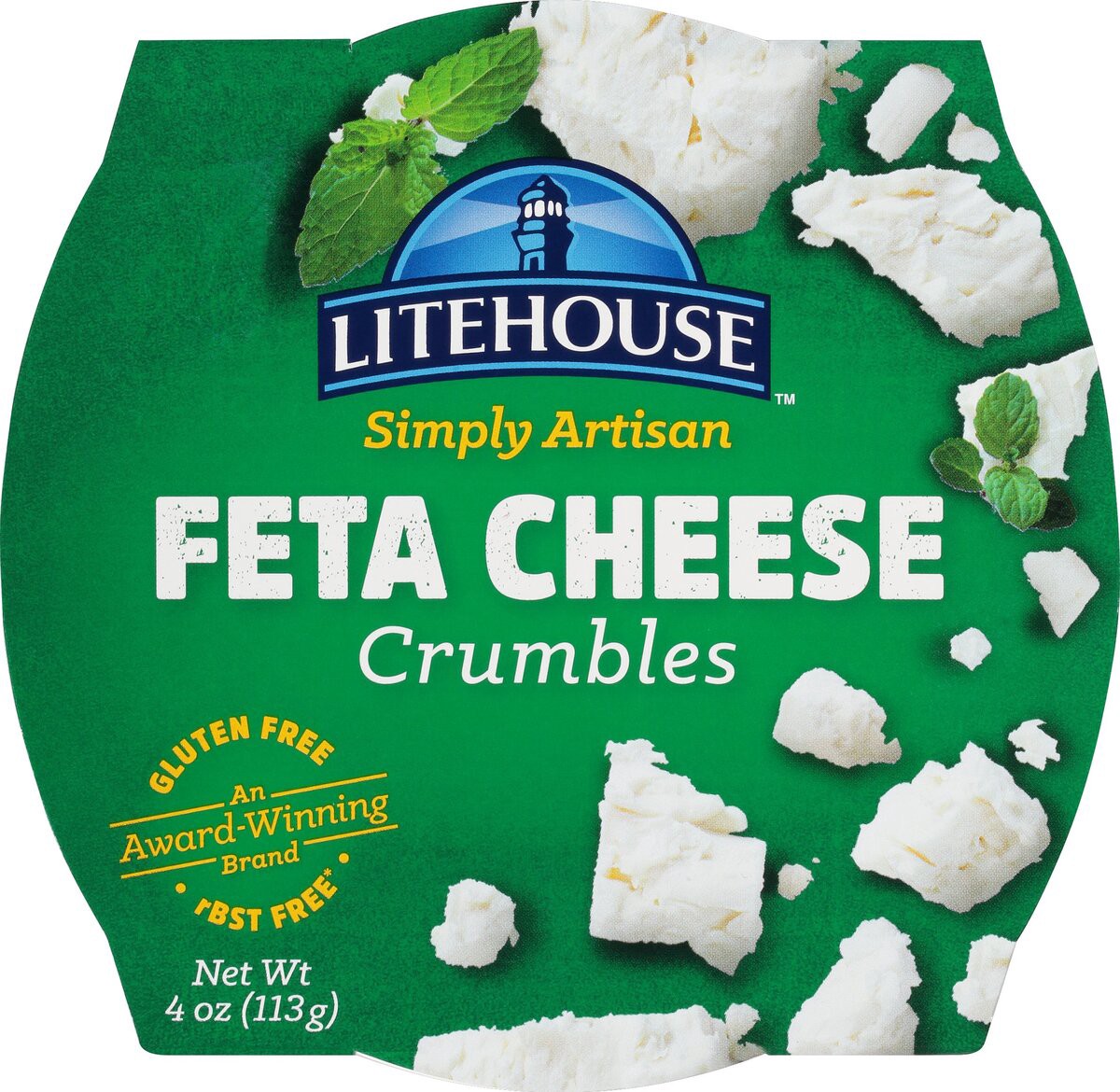 slide 4 of 6, Litehouse Feta Cheese Crumbles, 4 oz