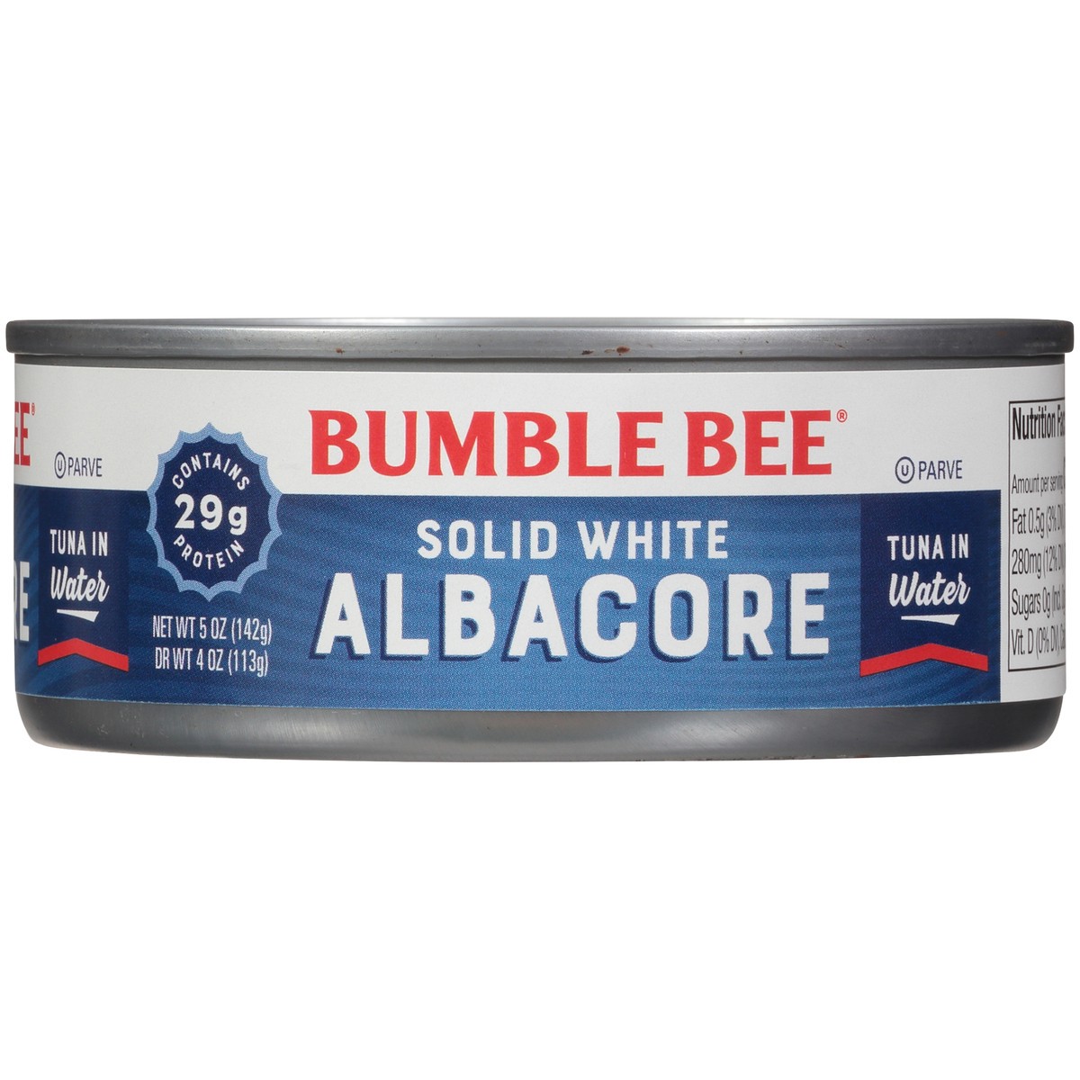 slide 7 of 9, Bumble Bee Solid White Albacore Tuna in Water, 5 oz Can, 5 oz