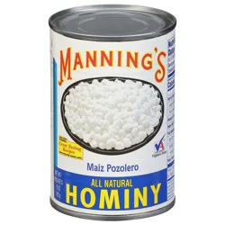 Manning's All Natural Hominy - 15 oz