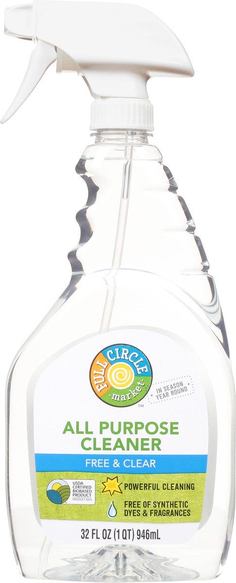 slide 3 of 9, Full Circle Market Free & Clear All Purpose Cleaner 32 fl oz, 32 fl oz