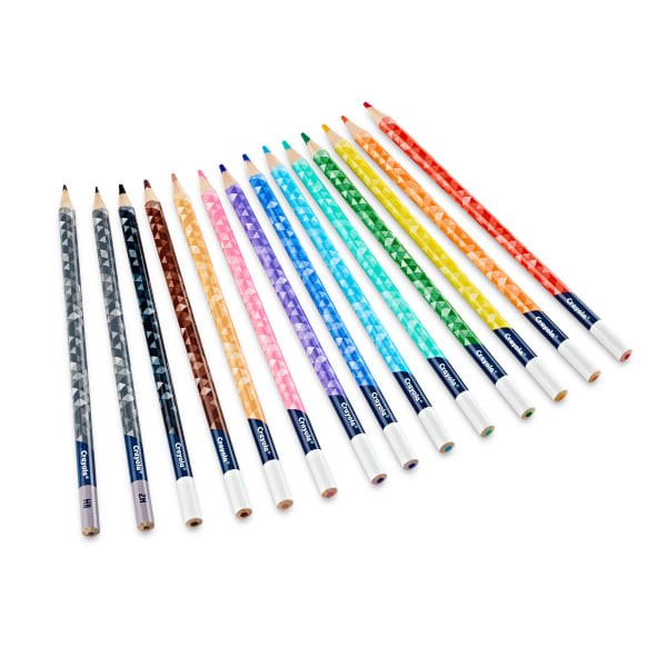 slide 8 of 8, Crayola Sketch & Shade Doodle Pencils, 14 ct