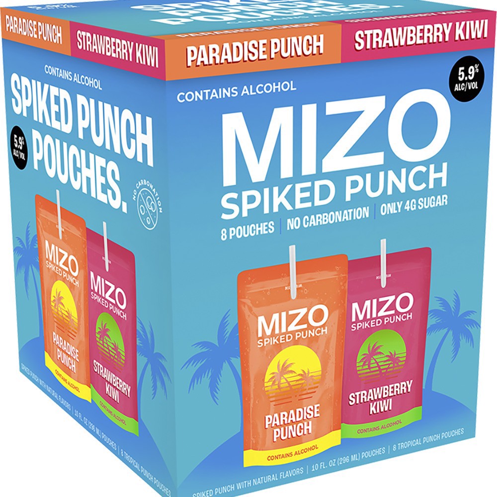 slide 1 of 1, Miz Spiked Pnc, 10 oz