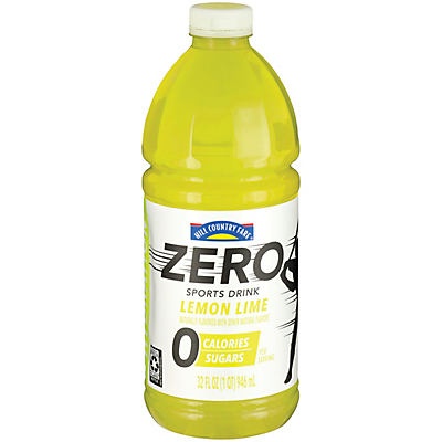 slide 1 of 1, Hill Country Fare Lemon Lime Zero Sports Drink, 32 oz
