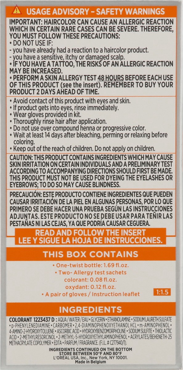 slide 6 of 9, L'Oréal Men Expert Real Black 02 One-Twist Permanent Hair Color 1 ea, 1 ct